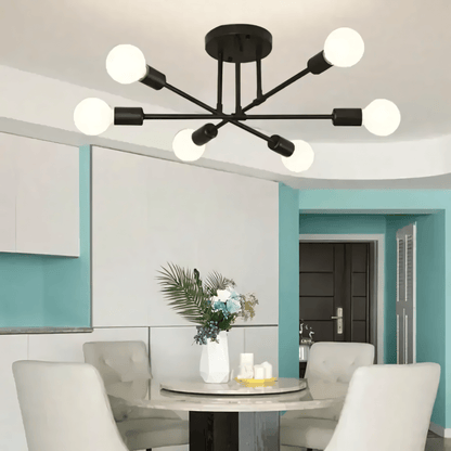 Lampada a sospensione a 6 luci LumiSix