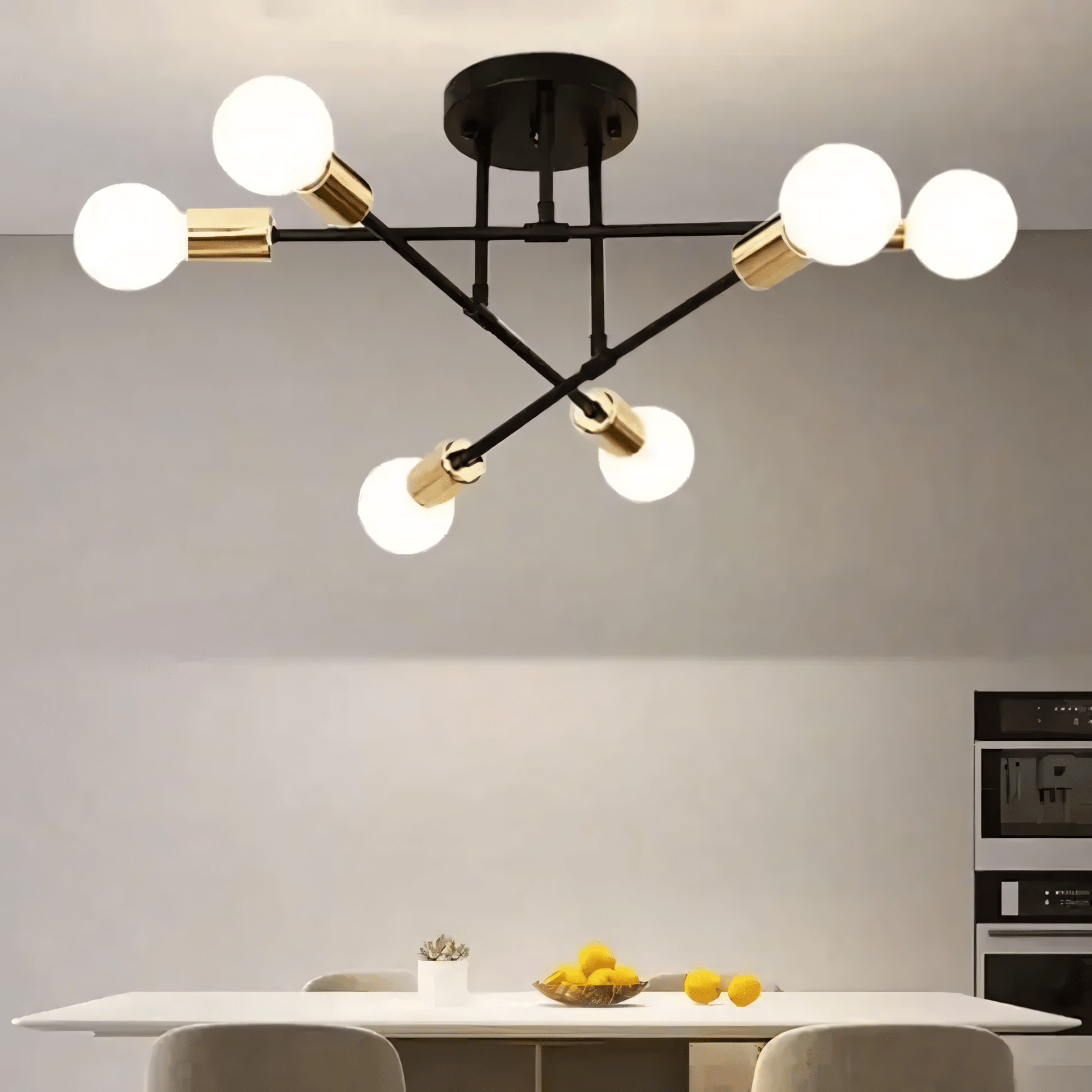Lampada a sospensione a 6 luci LumiSix