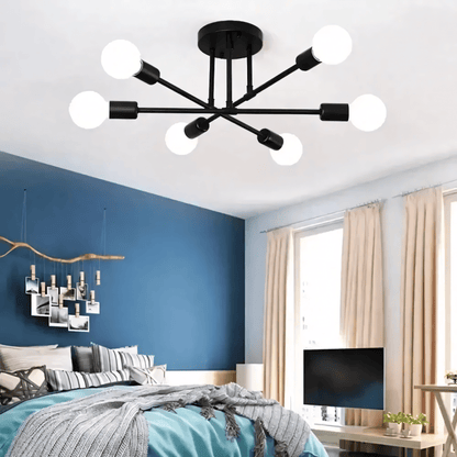 Lampada a sospensione a 6 luci LumiSix