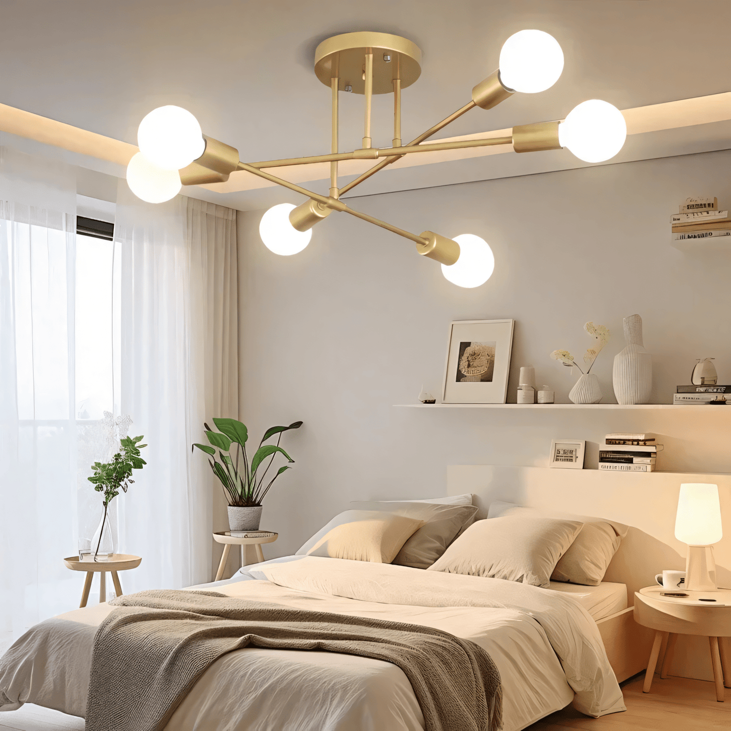 Lampada a sospensione a 6 luci LumiSix