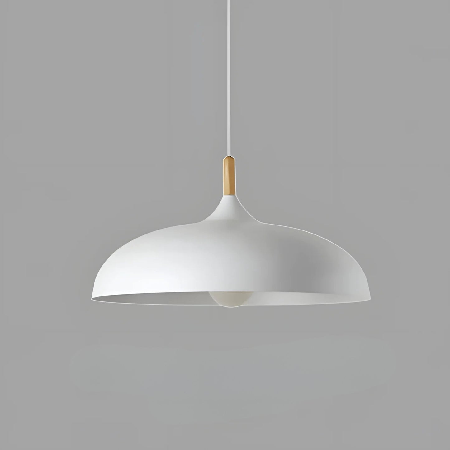 MacaronOak – lampada a sospensione nordica in legno di Luximode