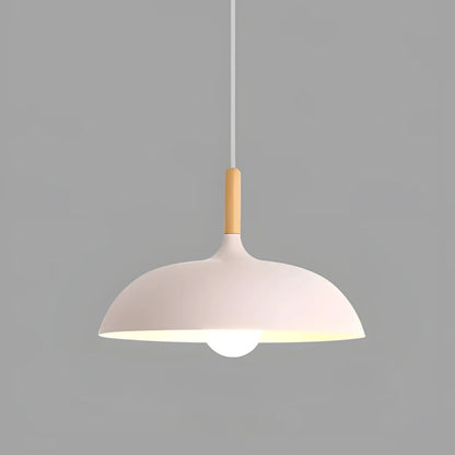 MacaronOak – lampada a sospensione nordica in legno di Luximode