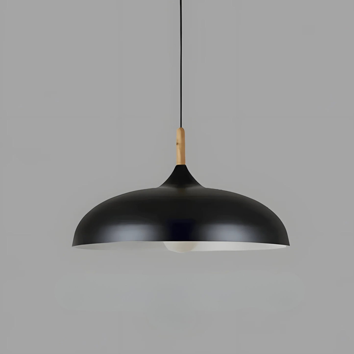 MacaronOak – lampada a sospensione nordica in legno di Luximode