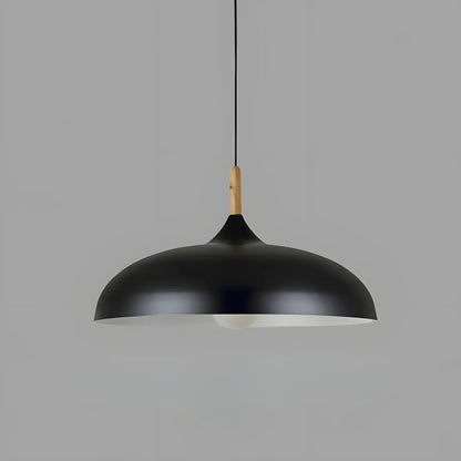 MacaronOak – lampada a sospensione nordica in legno di Luximode
