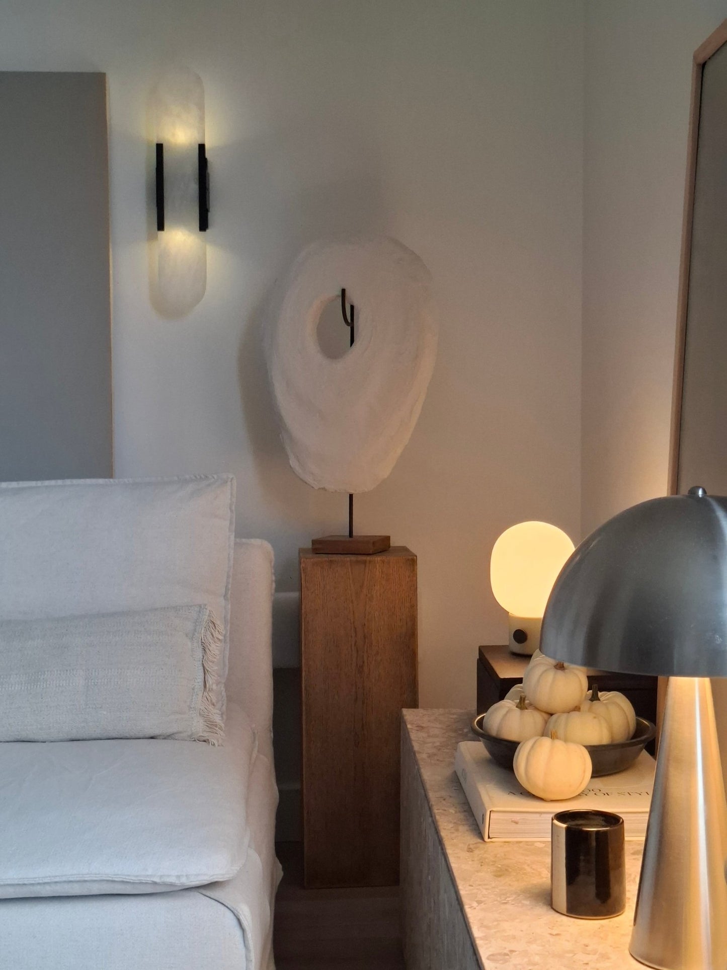 Lampada da parete in marmo MarbleForm