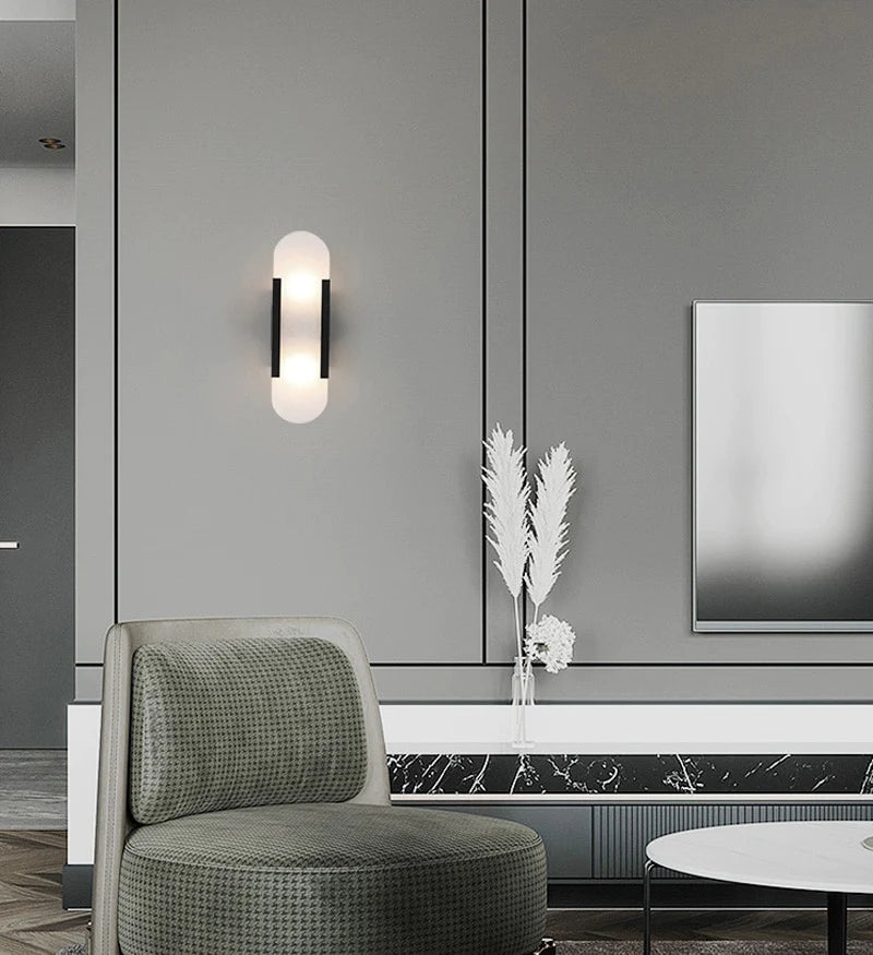 Lampada da parete in marmo MarbleForm