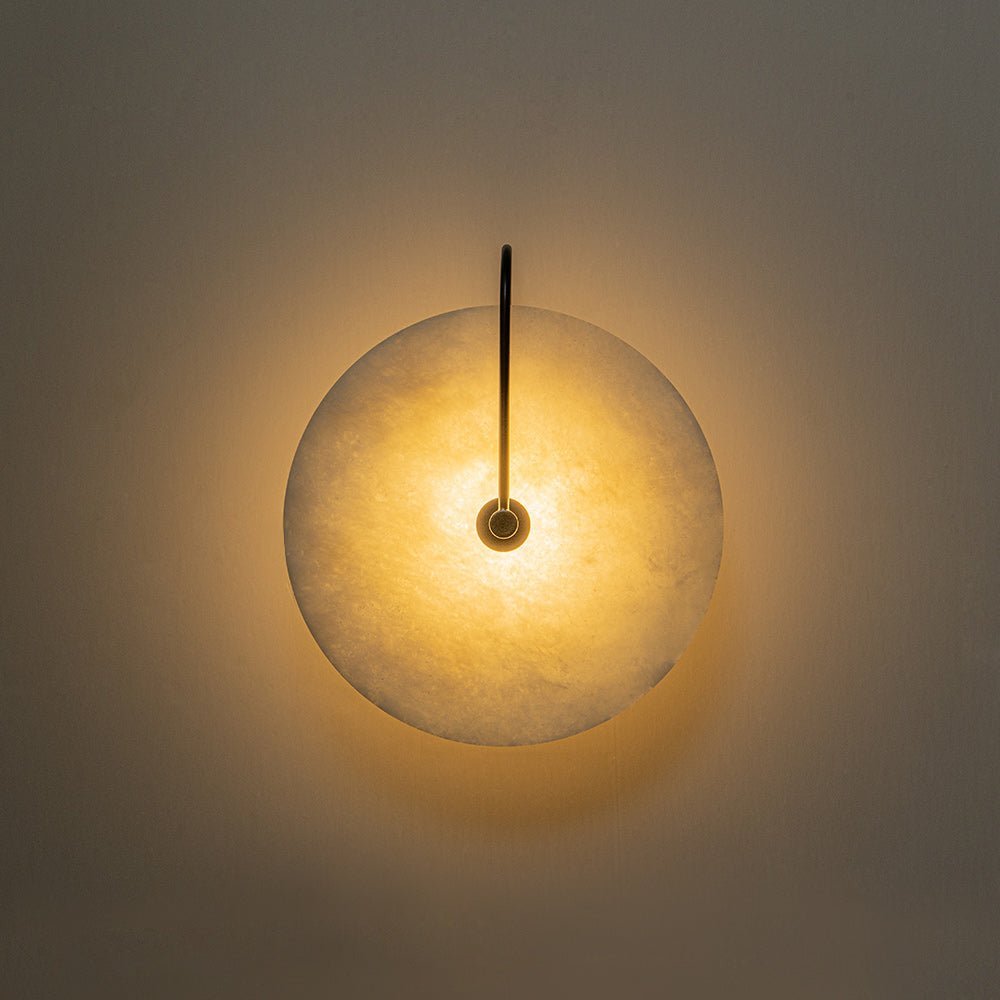 Lampada da parete in marmo MarbleSconce