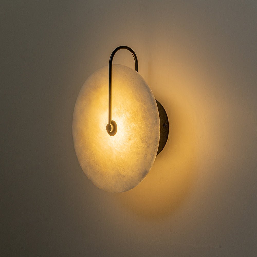 Lampada da parete in marmo MarbleSconce