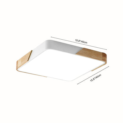 Misure della MinimalistSquare bianca: 40 x 40 cm