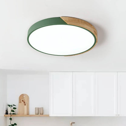 NordicHatch - plafoniera LED da soffitto, verde | Luximode