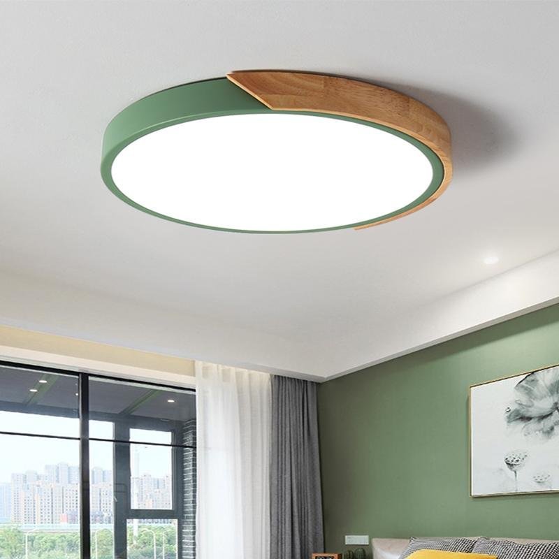 NordicHatch - plafoniera LED da soffitto, verde | Luximode