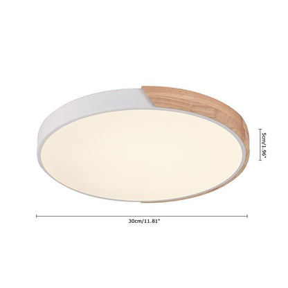 NordicHatch - plafoniera LED da soffitto, bianca | Luximode