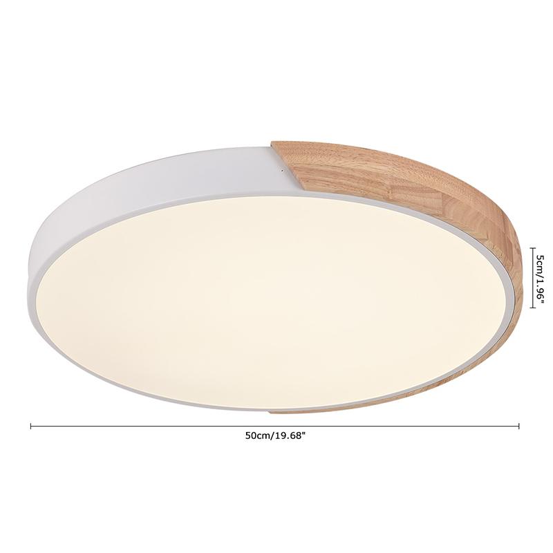 NordicHatch - plafoniera LED da soffitto, bianca | Luximode