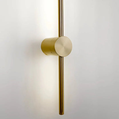 NordicLightStick - lampada da parete minimalista nordica oro | Luximode