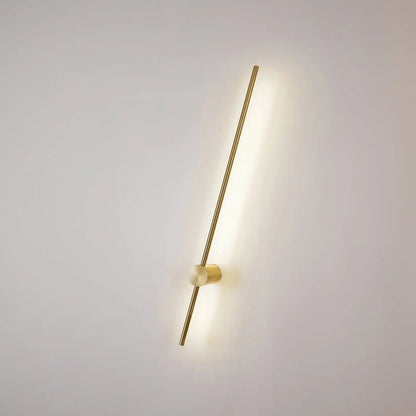 NordicLightStick - lampada da parete minimalista nordica oro | Luximode