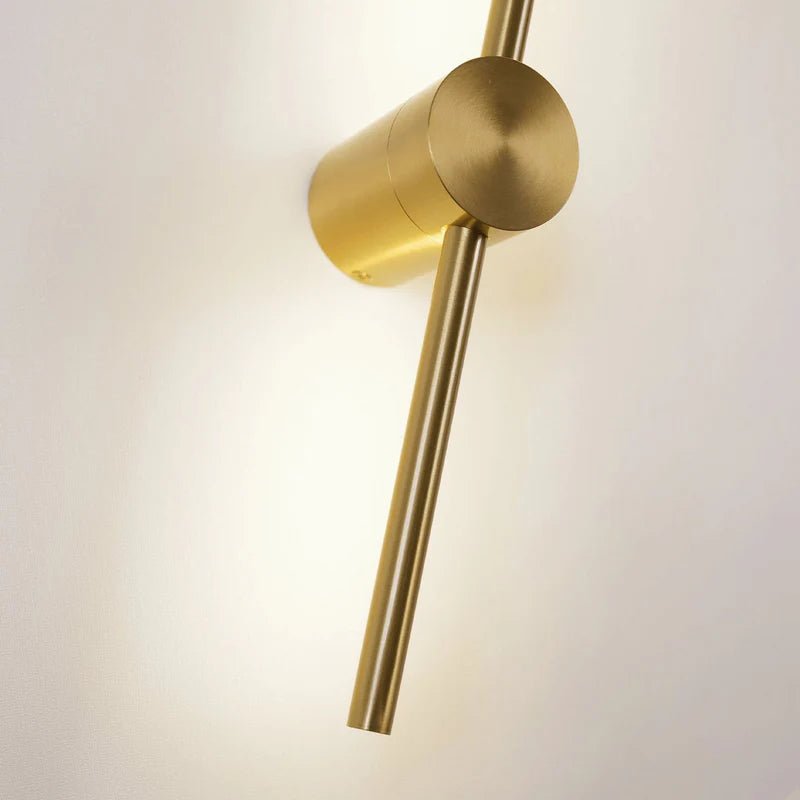 NordicLightStick - lampada da parete minimalista nordica oro | Luximode