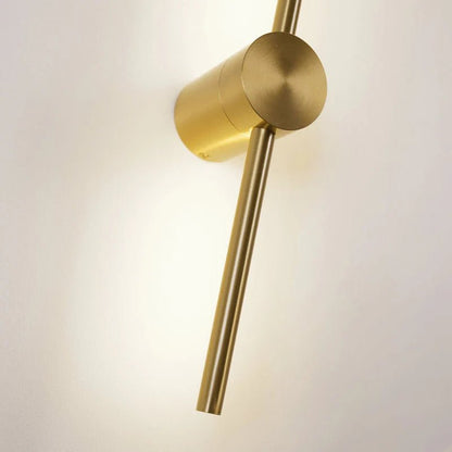 NordicLightStick - lampada da parete minimalista nordica oro | Luximode