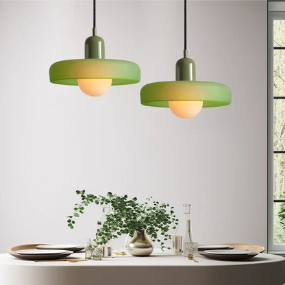 NordicLuxe - vista laterale con dimensione del paralume in vetro | Luximode