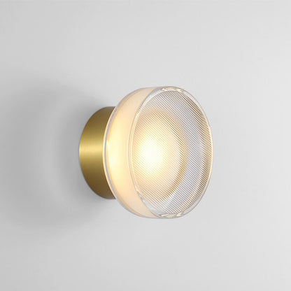 Applique da parete OrbShine con diffusore sferico