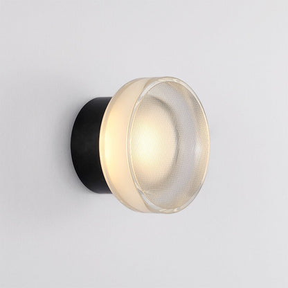 Applique da parete OrbShine con diffusore sferico