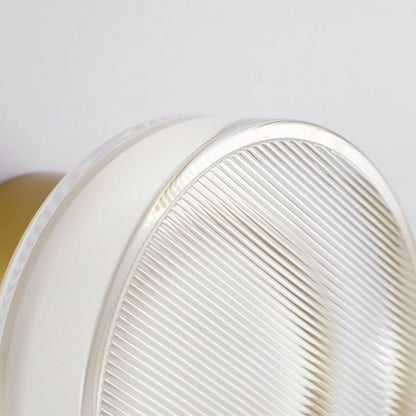Applique da parete OrbShine con diffusore sferico