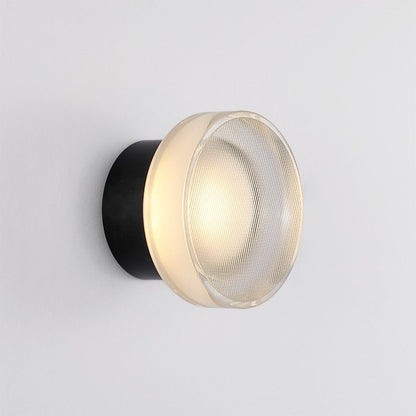 Applique da parete OrbShine con diffusore sferico