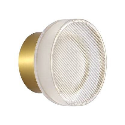 Applique da parete OrbShine con diffusore sferico