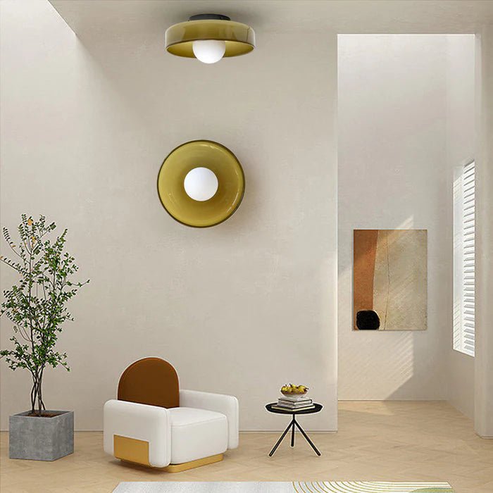 Plafoniera moderna in vetro PureLoop