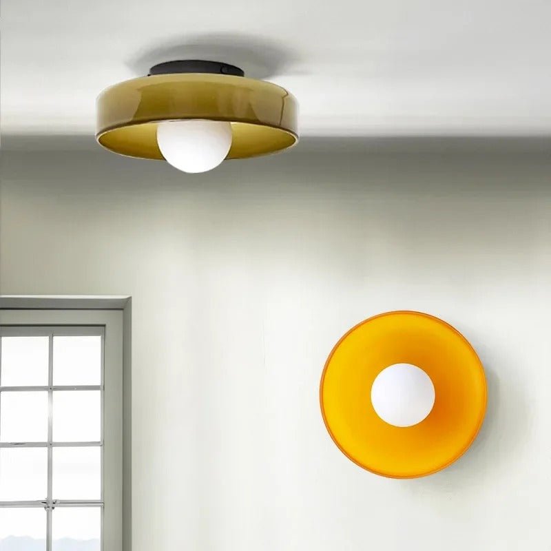 Plafoniera moderna in vetro PureLoop
