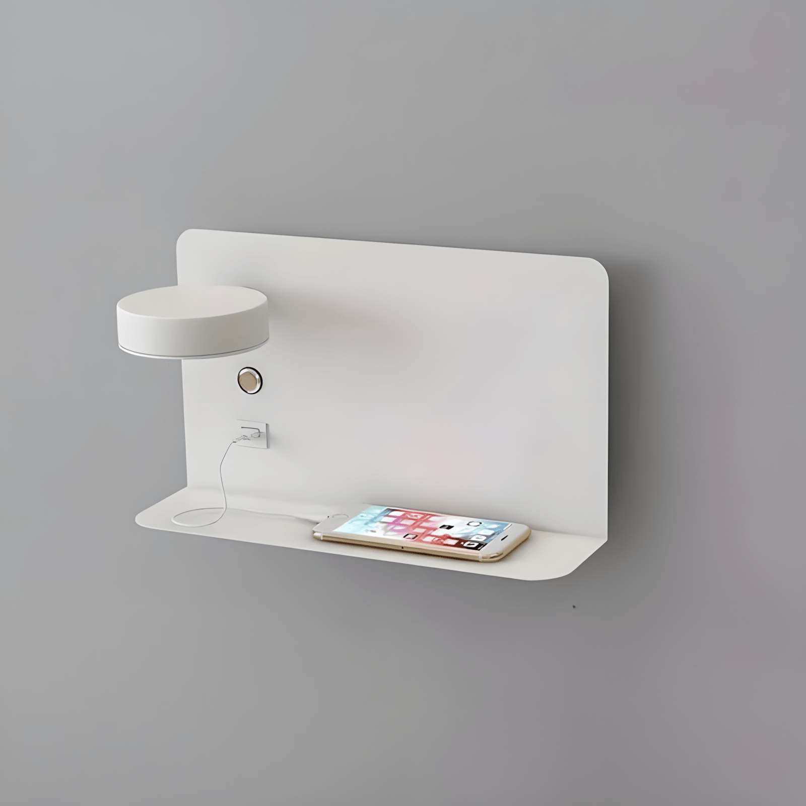 PureShine - Ambientazione dell'applique LED in soggiorno moderno | Luximode