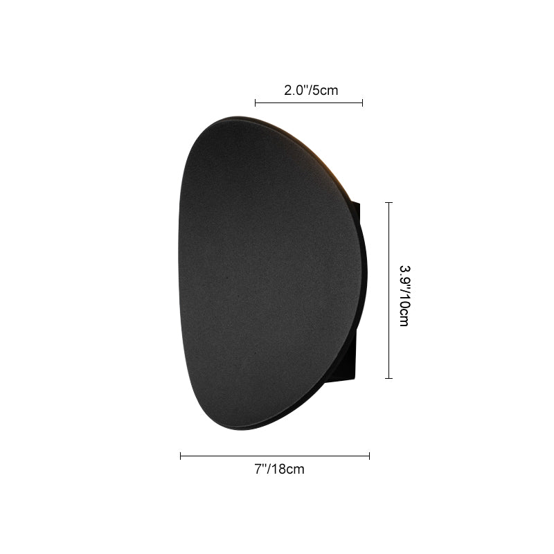 Lampada da parete ShadowTouch a forma di sole bianca