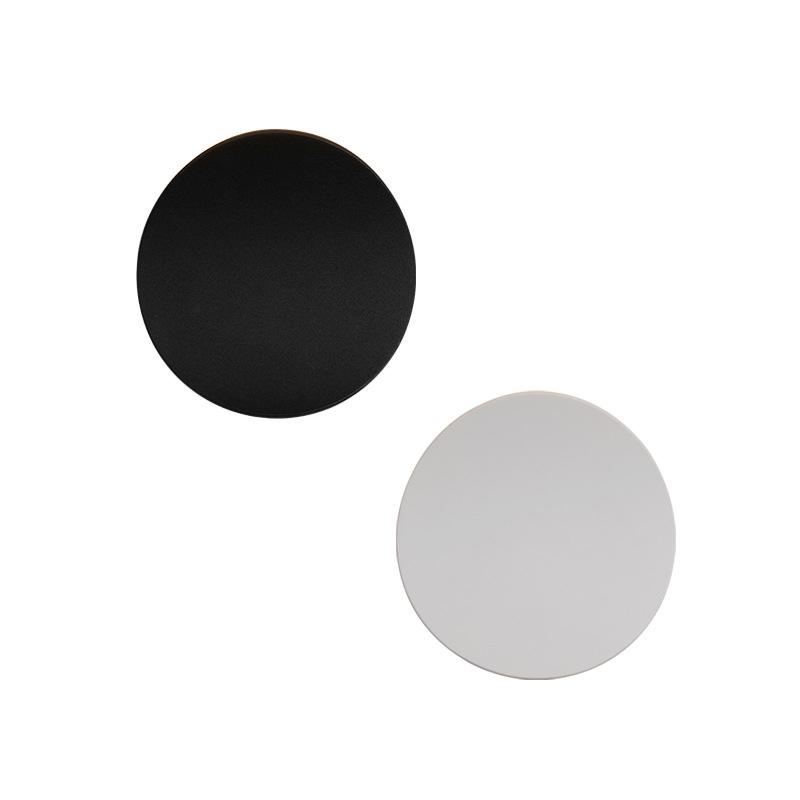 Lampada da parete ShadowTouch a forma di sole bianca