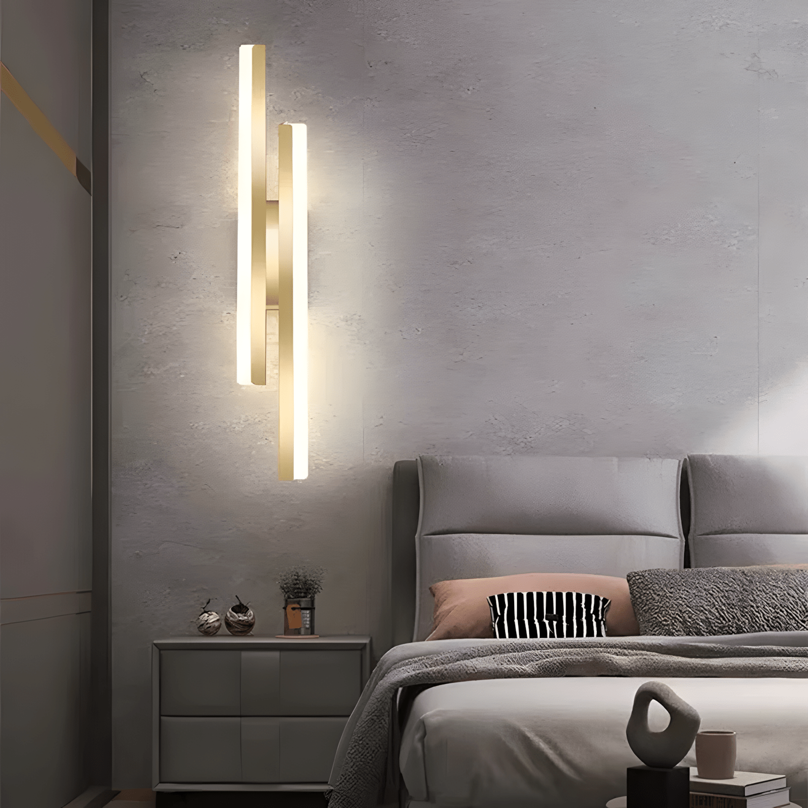 SleekDuo – applique da parete a LED di Luximode