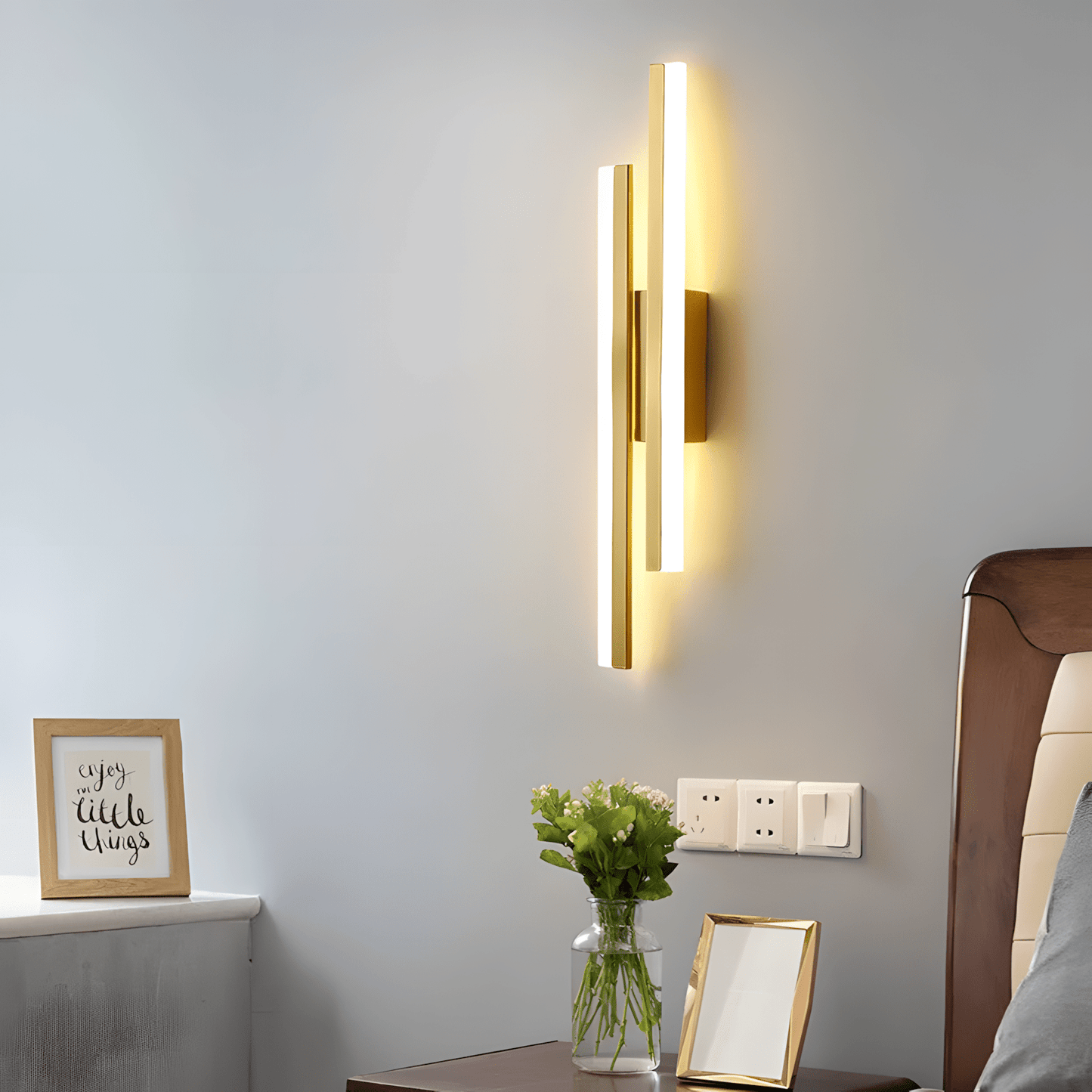 SleekDuo – applique da parete a LED di Luximode