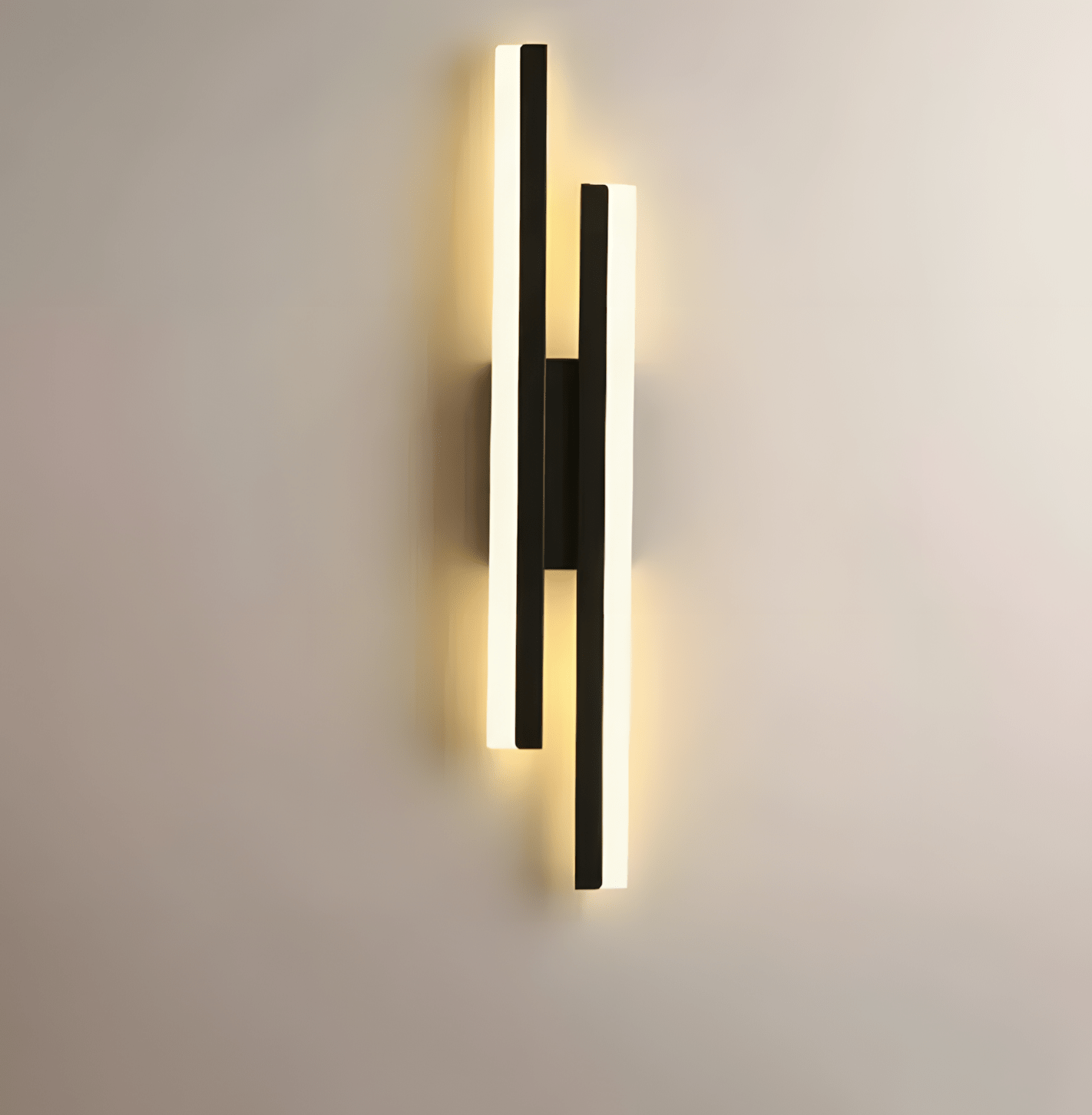 SleekDuo – applique da parete a LED di Luximode