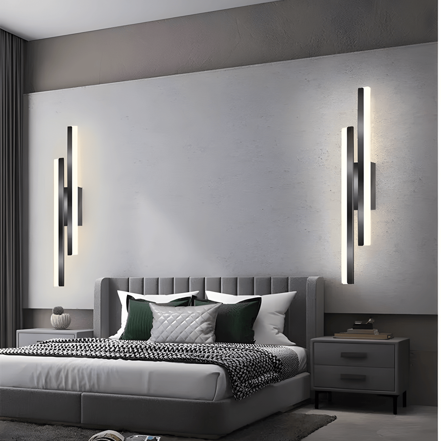 SleekDuo – applique da parete a LED di Luximode