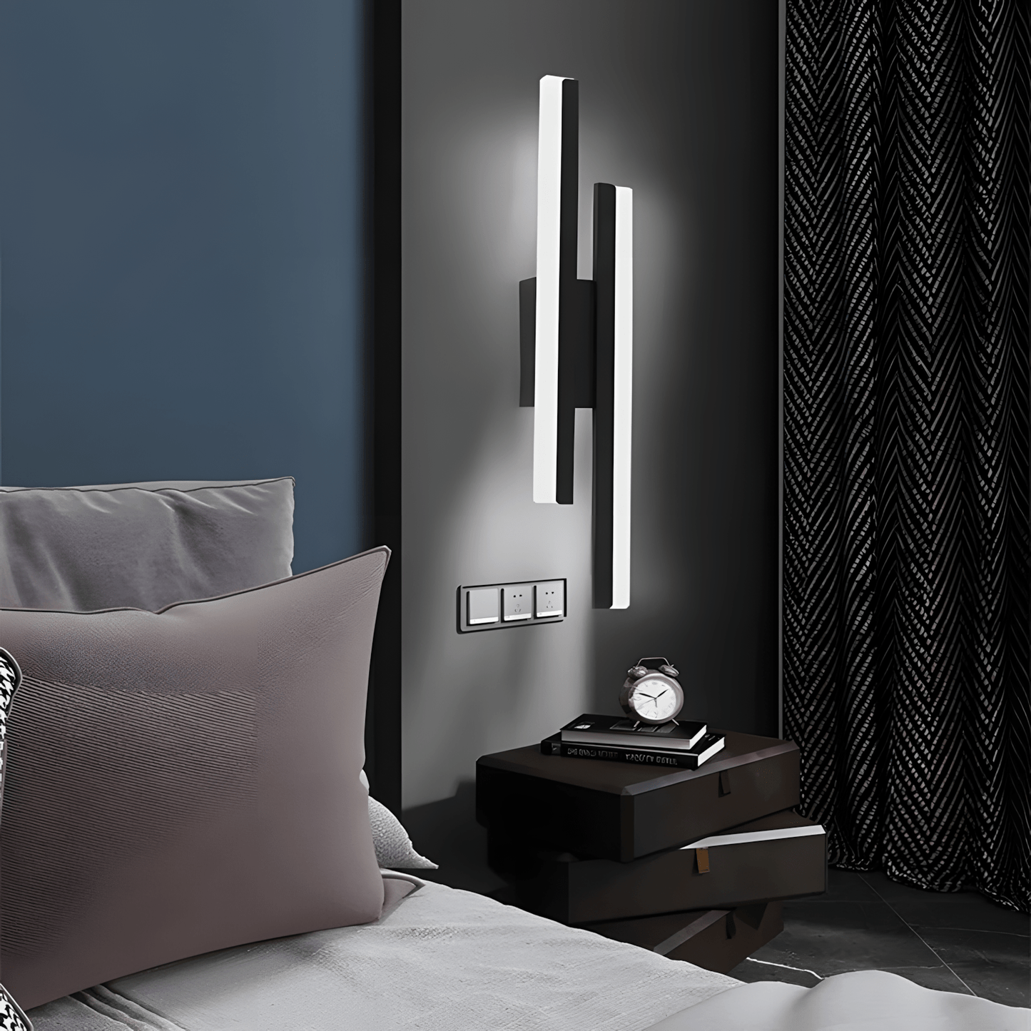 SleekDuo – applique da parete a LED di Luximode