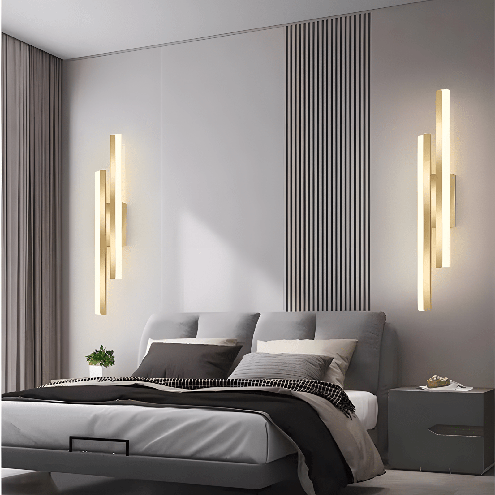 SleekDuo – applique da parete a LED di Luximode