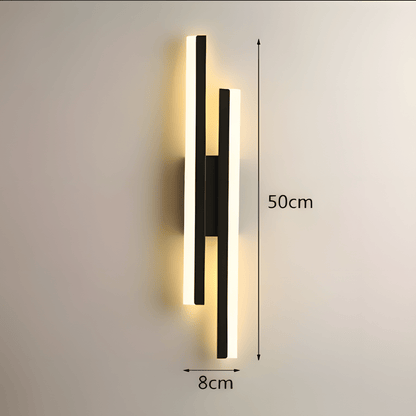 SleekDuo – applique da parete a LED di Luximode