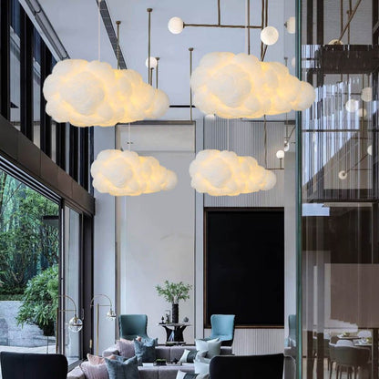 Lampada a sospensione a forma di nuvola SoftCloud
