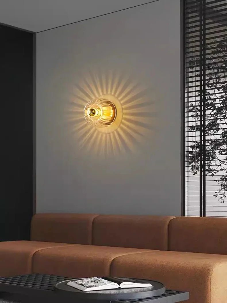Lampada da parete SplendorePrisma stile Bauhaus