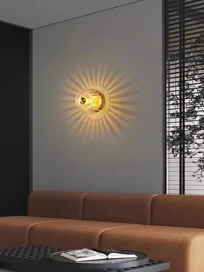 Lampada da parete SplendorePrisma stile Bauhaus