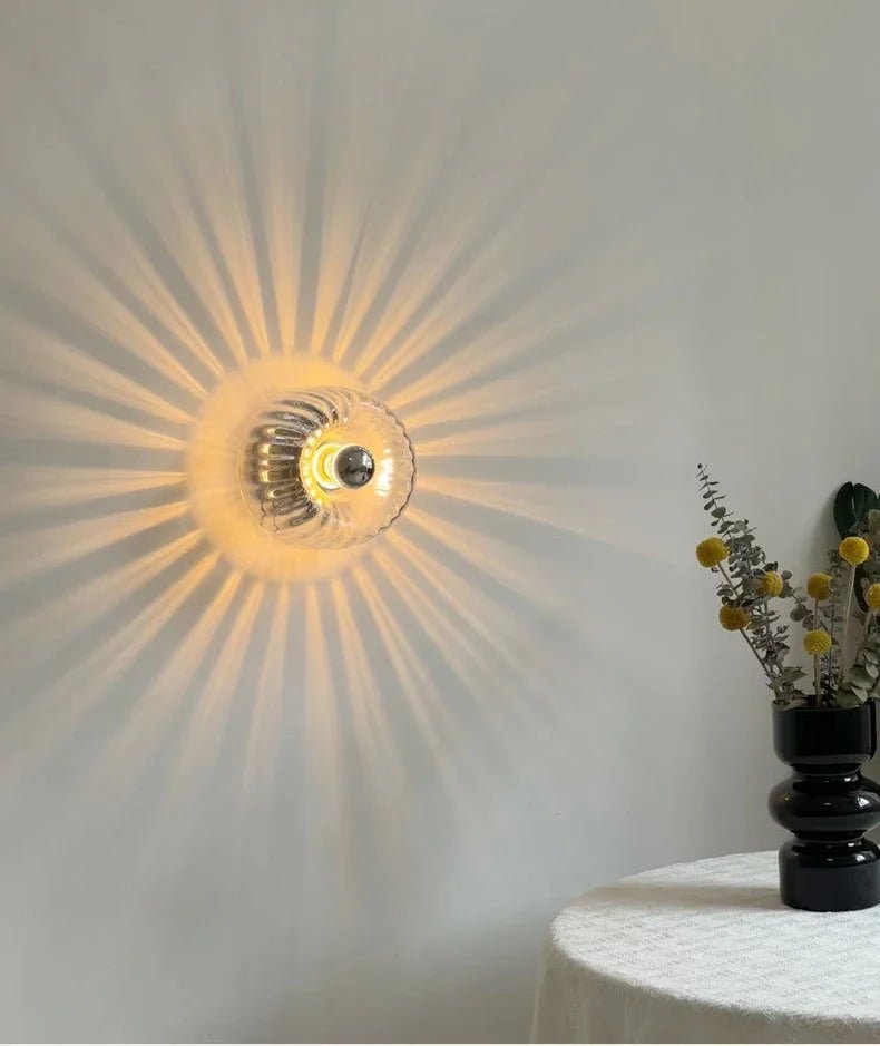 Lampada da parete SplendorePrisma stile Bauhaus