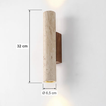 TerraLume 32 cm - misure: altezza 32 cm, Ø 6,5 cm | Luximode