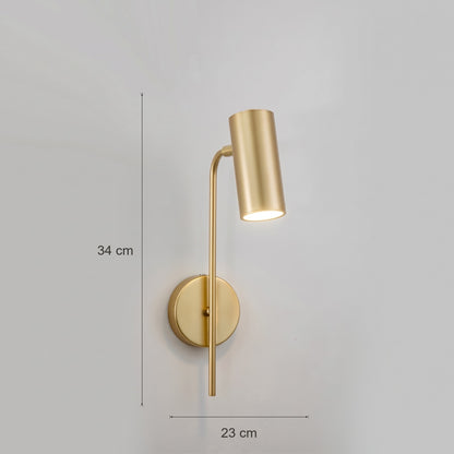 Dimensioni Todi: altezza 34 cm, sporgenza 23 cm