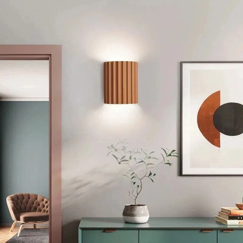 VibraGlow - Lampada da Parete Creativa – lampada design da parete di Luximode