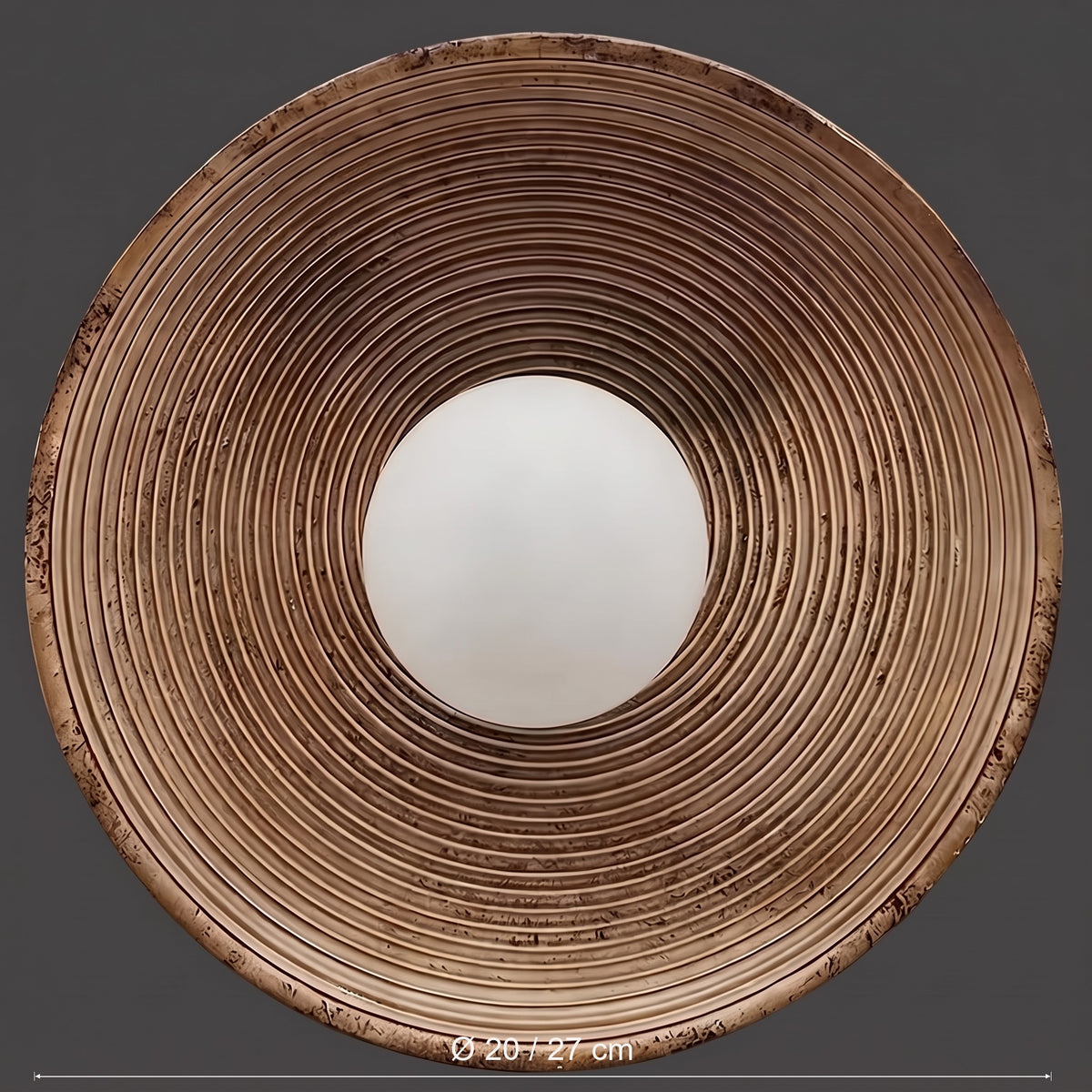 Dimensioni Volterra: disco Ø 20 o Ø 27 cm