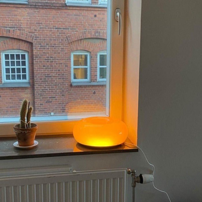 BauhausDonut - Lampada da Tavolo/Parete a Forma di Ciambella – lampada design da parete di Luximode