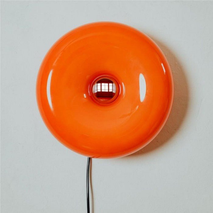 BauhausDonut - Lampada da Tavolo/Parete a Forma di Ciambella – lampada design da parete di Luximode