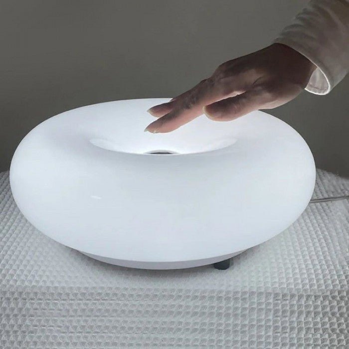 BauhausDonut - Lampada da Tavolo/Parete a Forma di Ciambella – lampada design da parete di Luximode